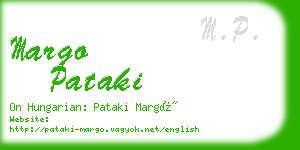 margo pataki business card